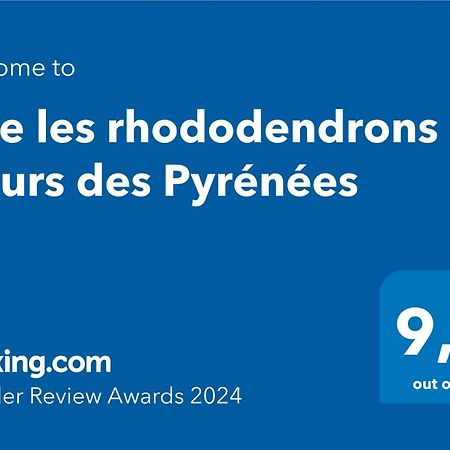 Gite Les Rhododendrons Fleurs Des Pyrenees Argelès-Gazost Exterior foto