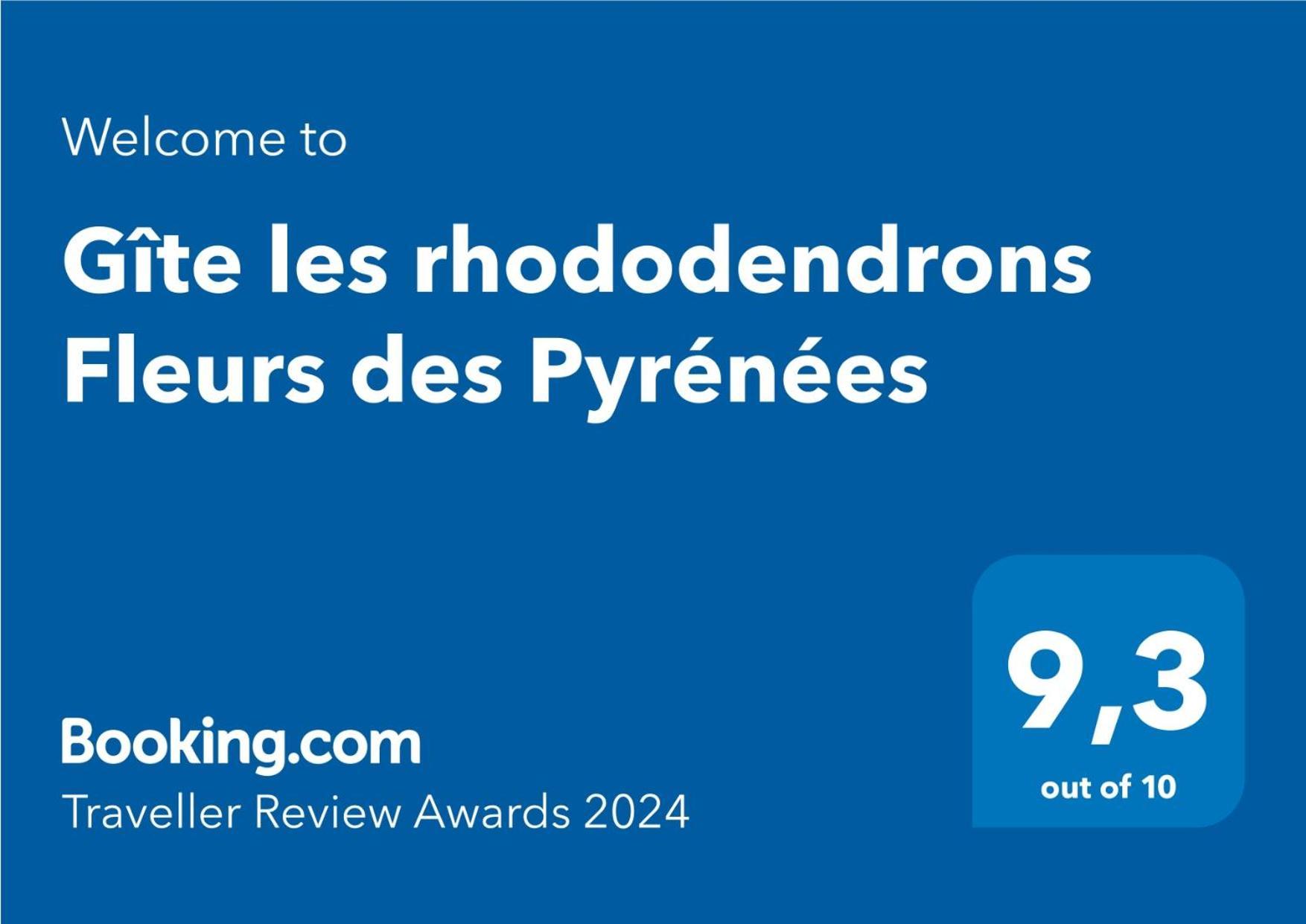 Gite Les Rhododendrons Fleurs Des Pyrenees Argelès-Gazost Exterior foto